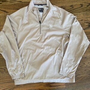 Adidas Men's Tan/Cream Jacket, size medium